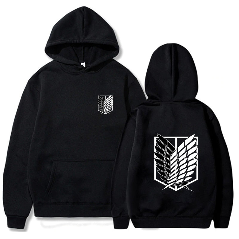 Hoodie Shingeki no Kyojin Bataillon d'exploration