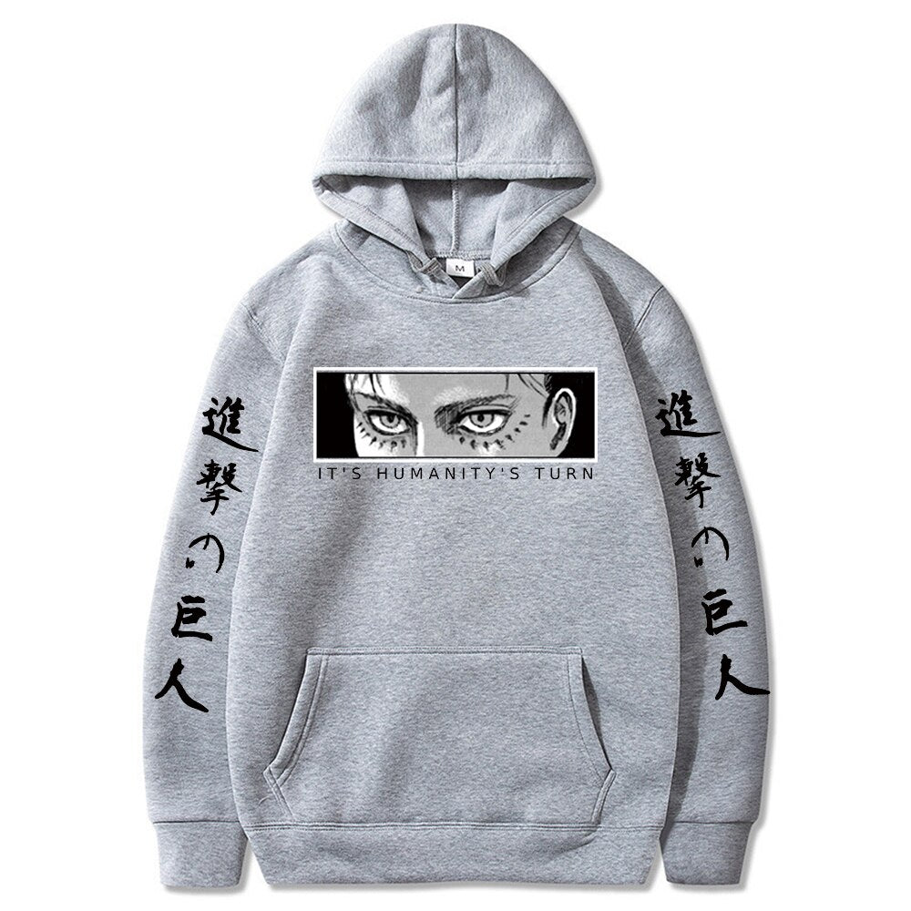 Hoodie Shingeki no Kyojin Eren Jaeger