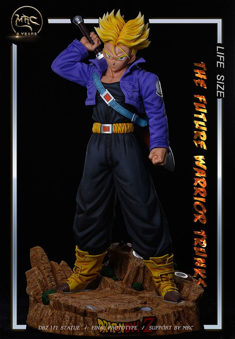 Dragon Ball Z Statue 1/4 Trunks du futur Figurine GK Resin Statue
