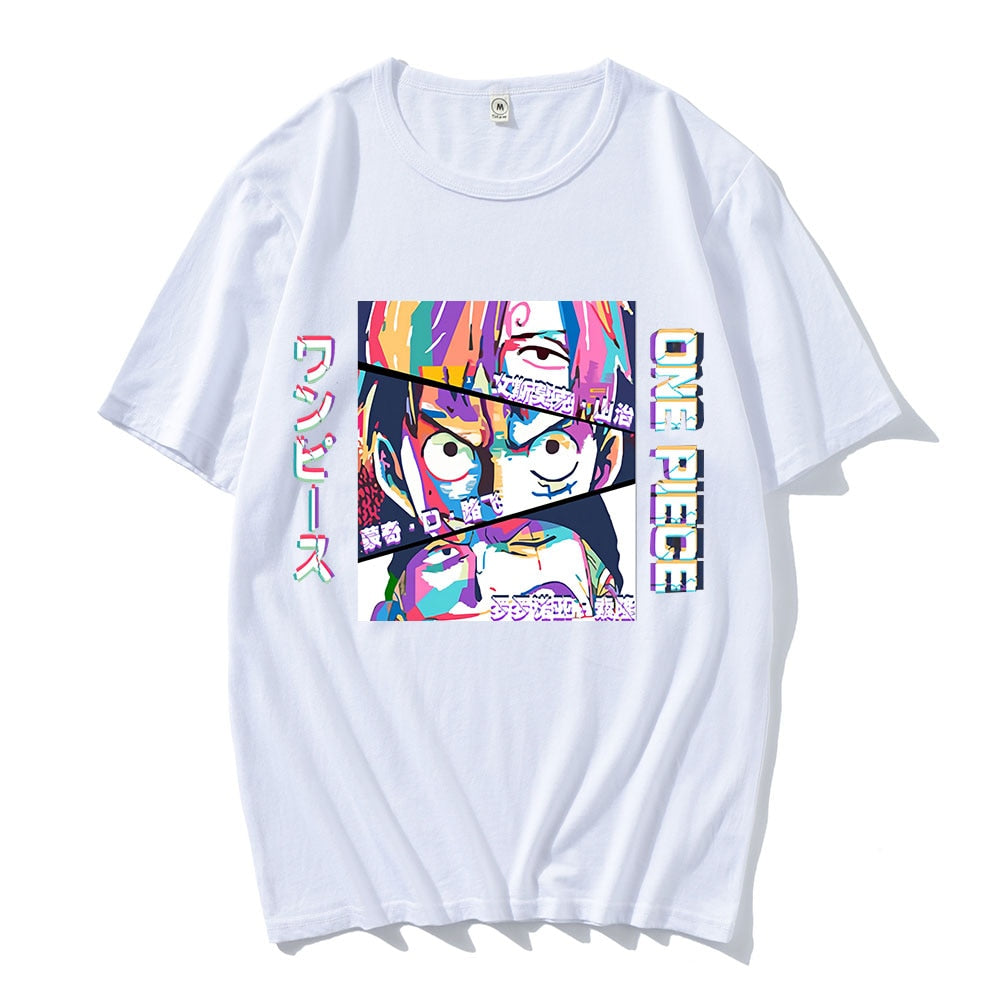 T-shirt One Piece Sanji Luffy Zoro
