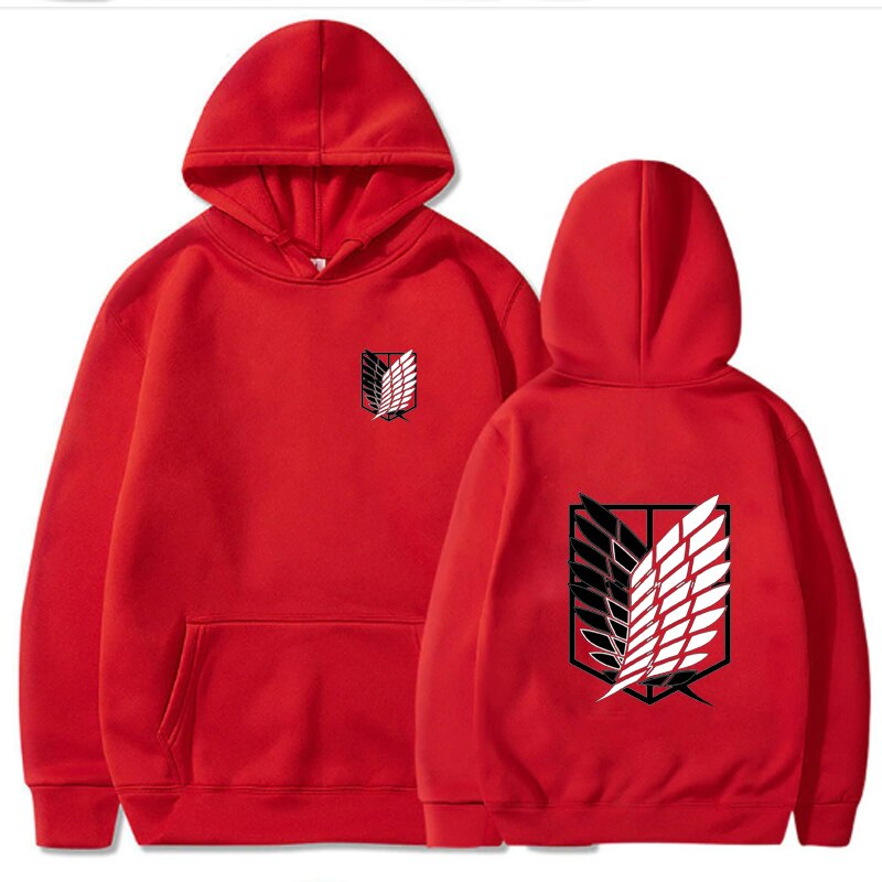 Hoodie Shingeki no Kyojin Bataillon d'exploration