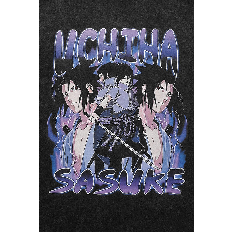Naruto Shippuden T-shirt Uchiha Sasuke