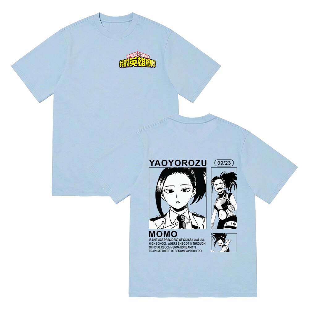 T-shirt My Hero Academia Momo Yaoyorozu