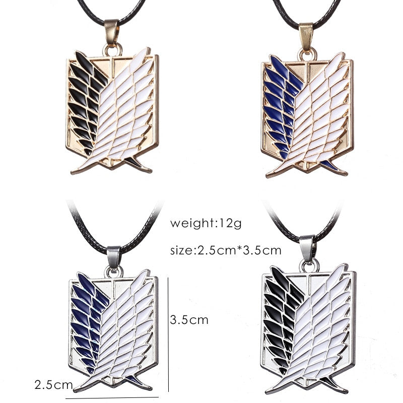 Shingeki no Kyojin collier Bataillon d'exploration