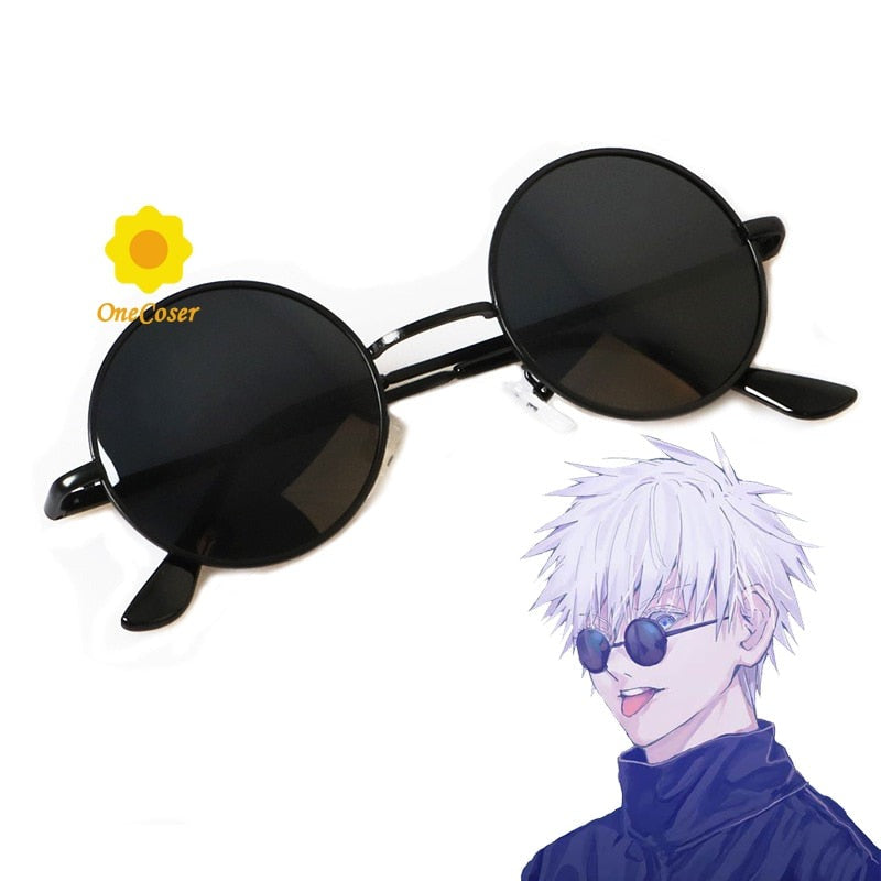Jujutsu kaisen lunette de cosplay Satoru Gojo