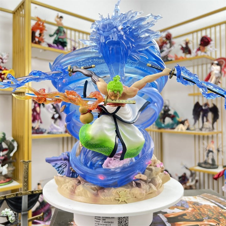 One Piece Figurine Roronoa Zoro Resin Statue Gk