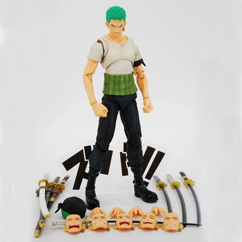 One Piece Figurine Roronoa Zoro Past Blue 18cm