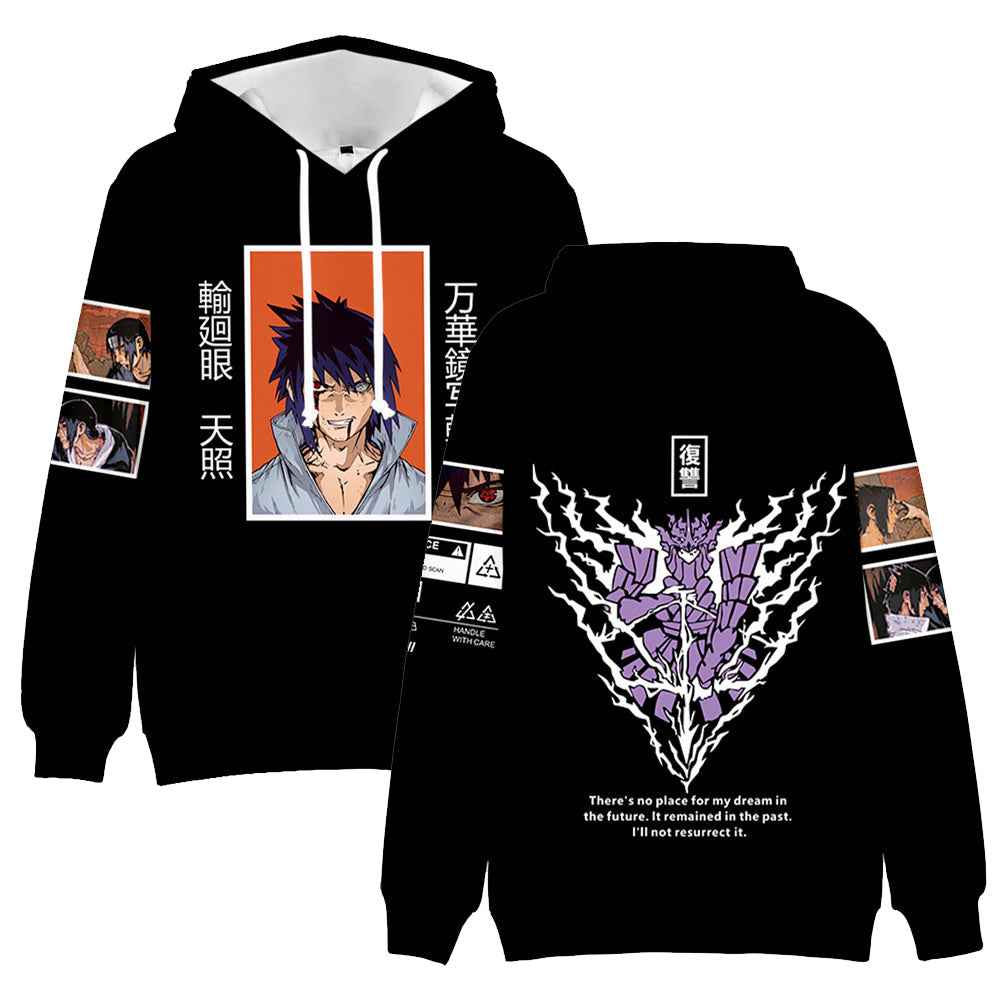 Hoodie Naruto Sasuke Uchiha