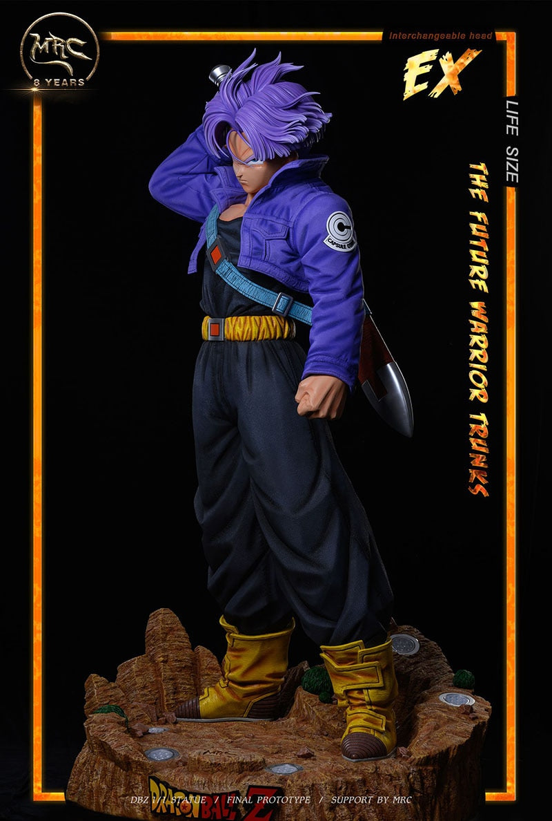 Dragon Ball Z Statue 1/4 Trunks du futur Figurine GK Resin Statue