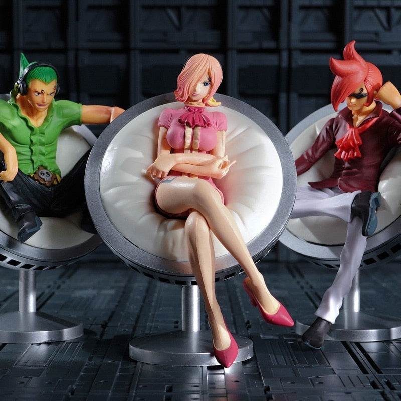 One Piece figurine Reiju Ichiji Niji Sanji Yonji Vinsmoke 20th Anniversary