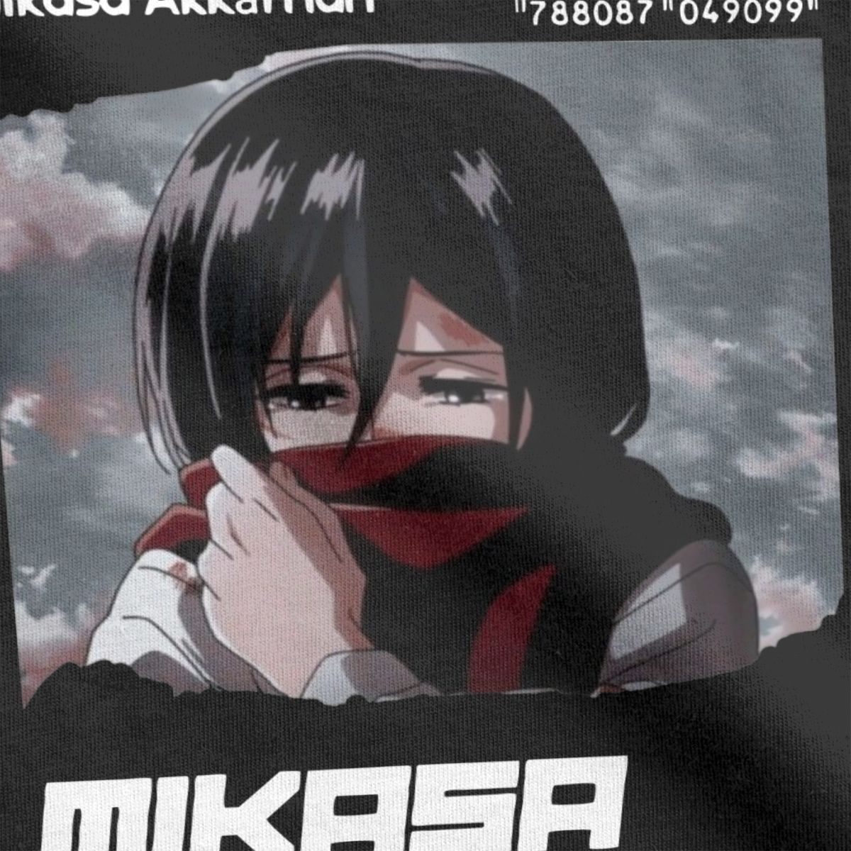 T-shirt Shingeki no Kyojin Mikasa Ackerman
