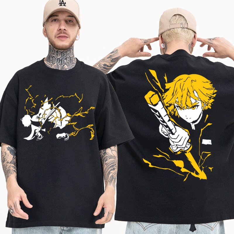 T-shirt Demon Slayer Zenitsu Agatsuma