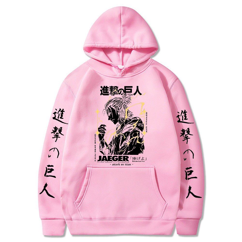 Hoodie Shingeki no Kyojin Eren