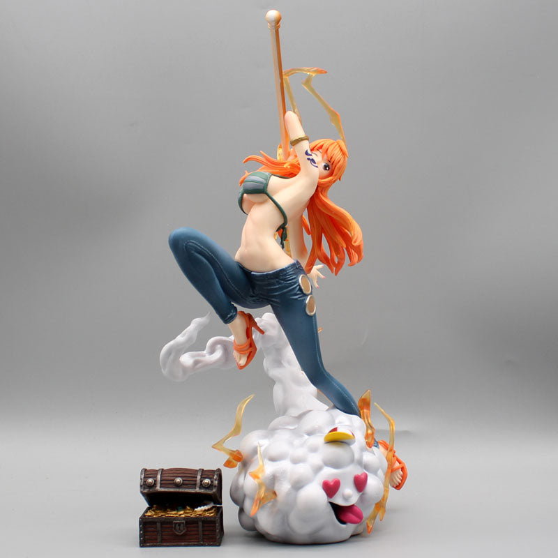 One Piece Figurine Nami Zeus Statue
