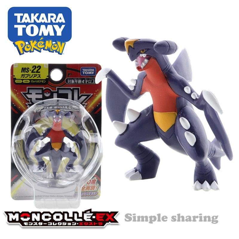 Takara Tomy Tomica Pokemon Pocket Monsters Moncolle MS-41 DragapultMS-35 Cinderace 3-5cm Mini Resin Anime Figure Toys