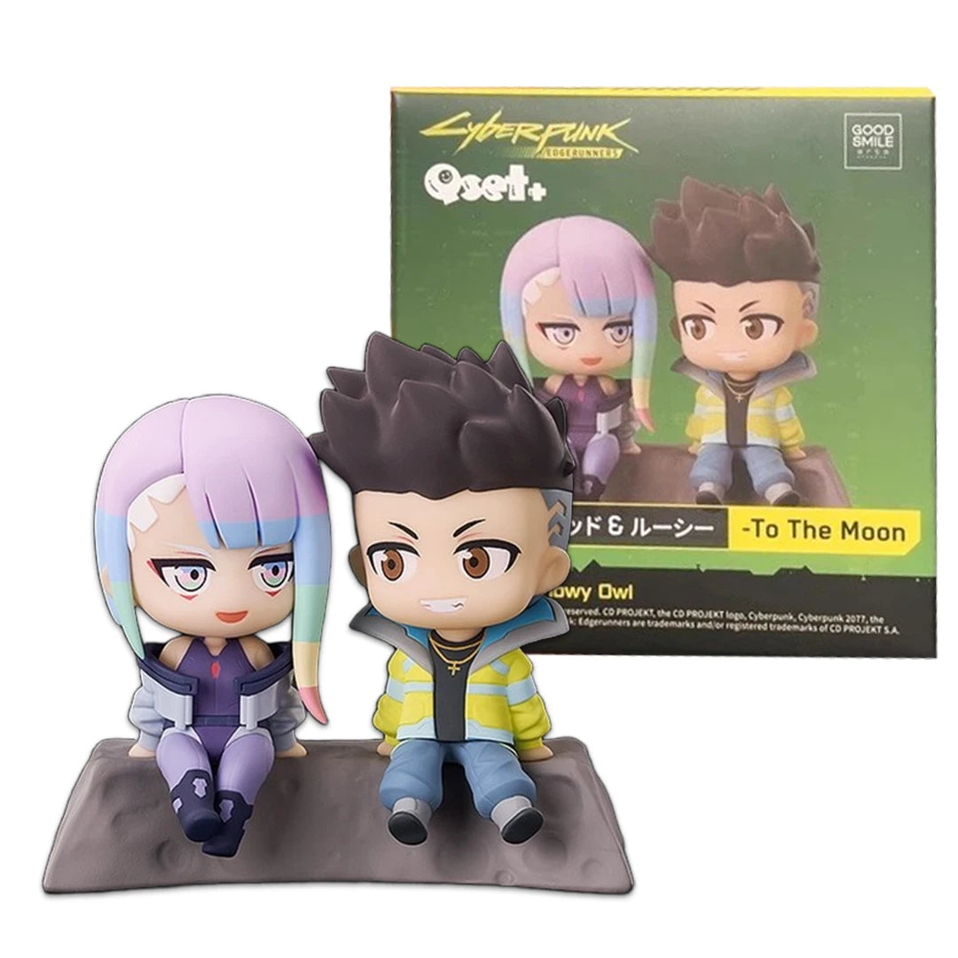 Cyberpunk: Edgerunners Figurine David Martinez & Lucy 8 cm