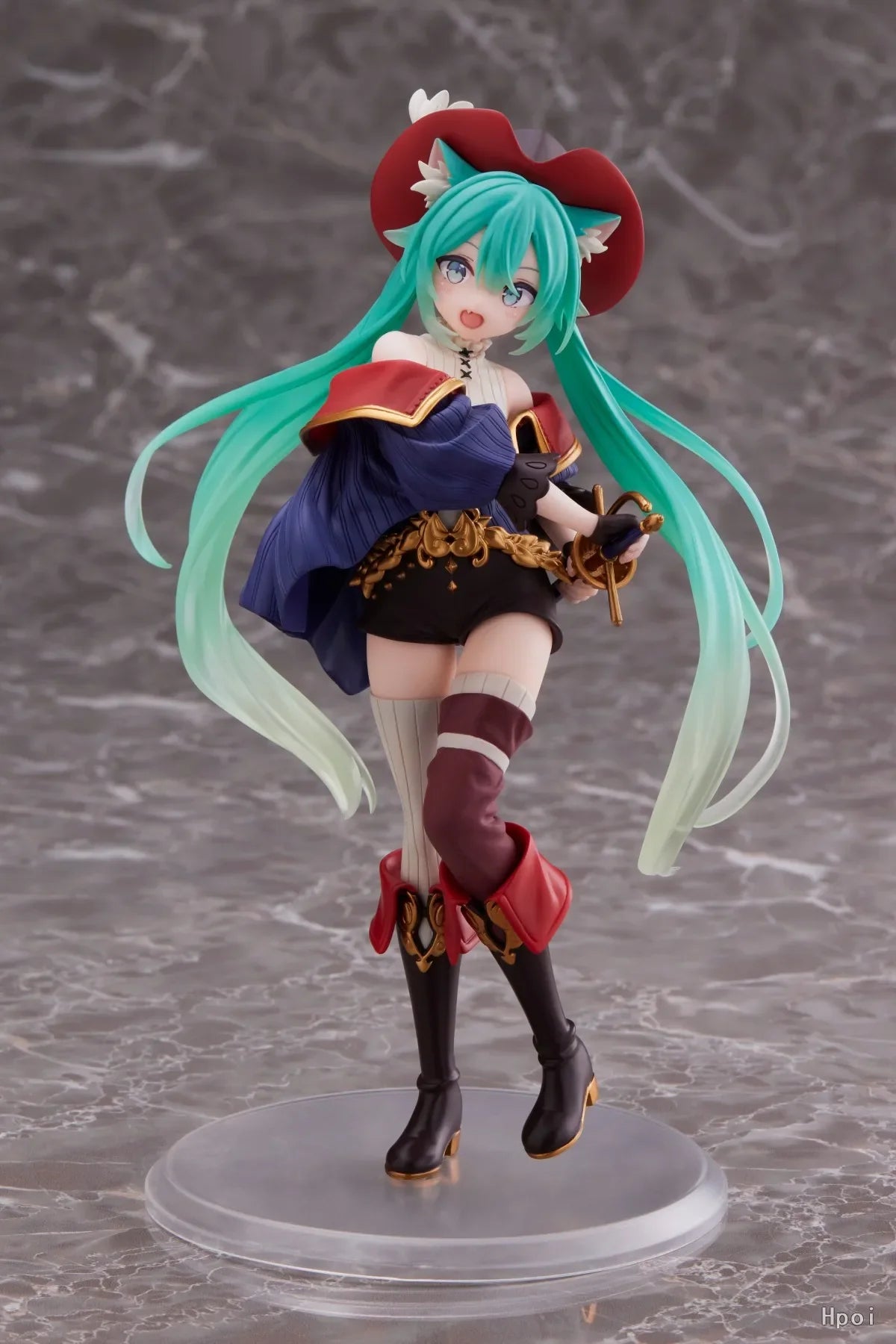 Hatsune Miku Figurine Miku Puss in Boots Fairy Tale Wonderland