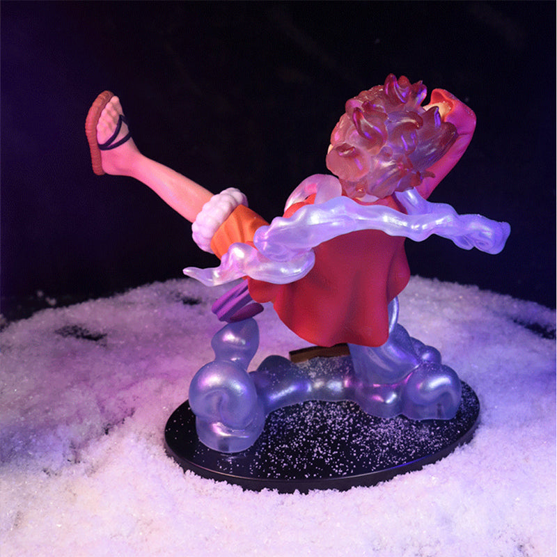One Piece Figurine Luffy Gear 5 Nika le Dieu Soleil