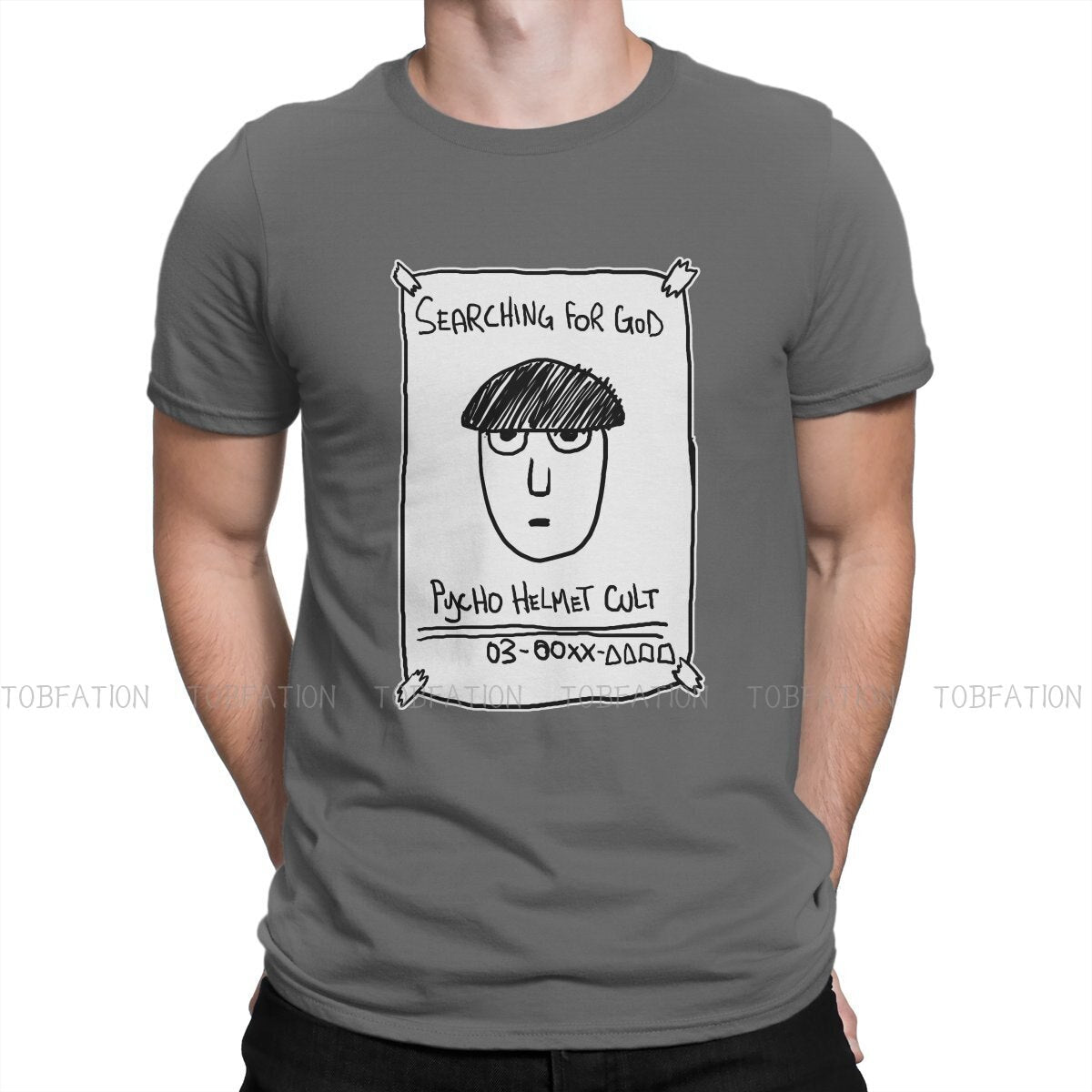 Mob Psycho 100 t-shirt culte du casque psycho