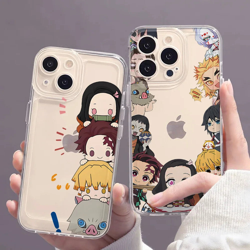 Demon Slayer coque chibi