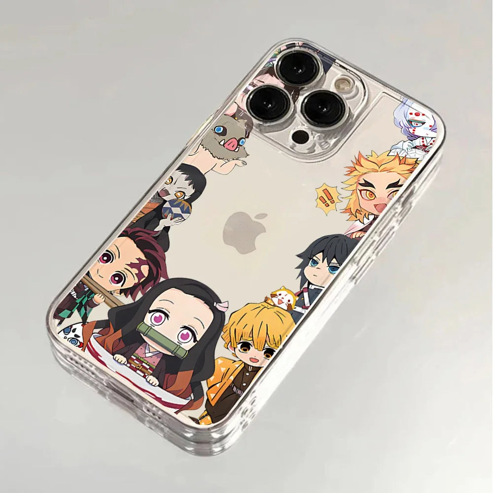 Demon Slayer coque chibi