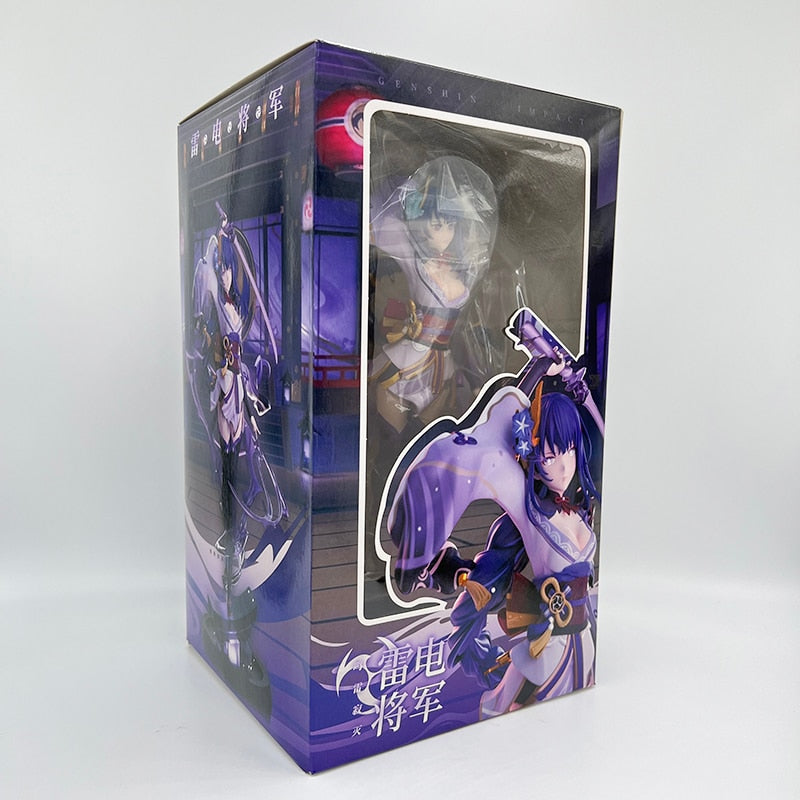 Genshin Impact Figurine Raiden Shogun Resin Statue