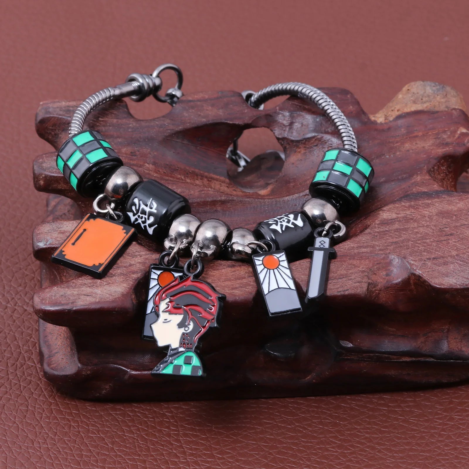 Demon Slayer Bracelet charm métal