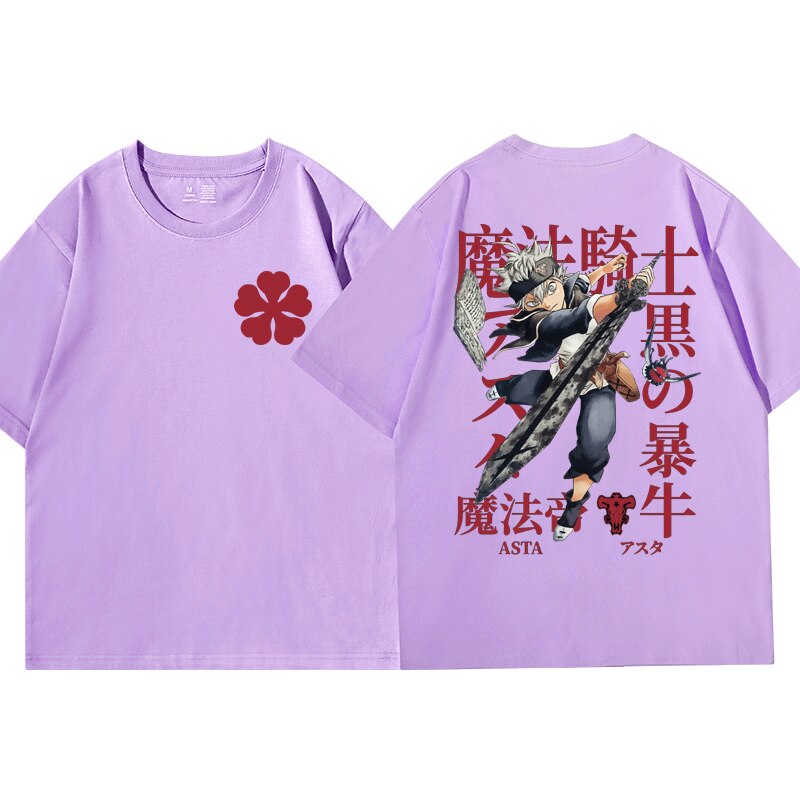 T-shirt Black Clover Asta