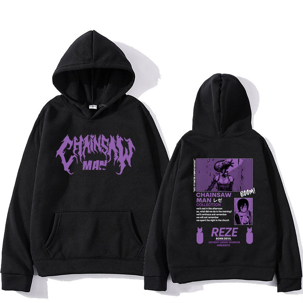 Chainsaw Man pull à capuche Reze