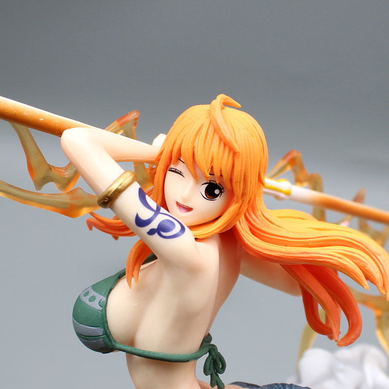 One Piece Figurine Nami Zeus Statue