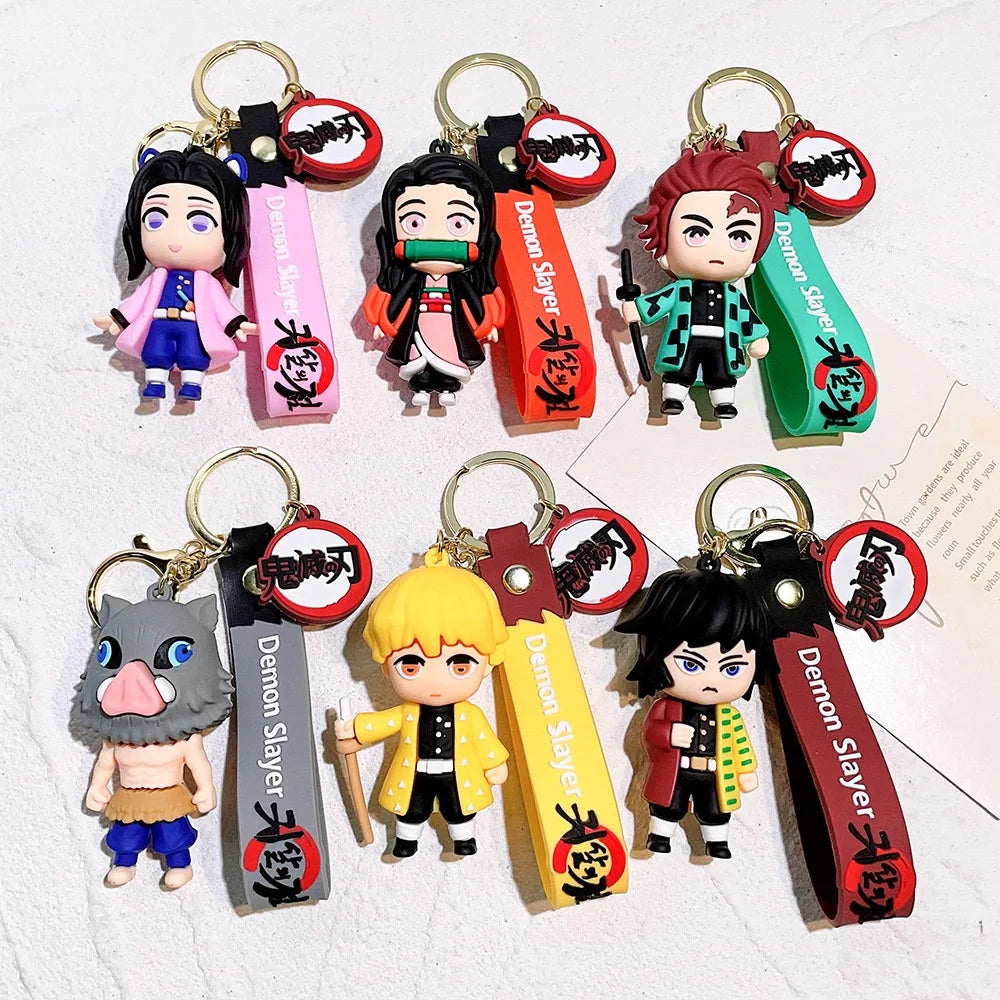 Demon Slayer Porte-clés figurine anime