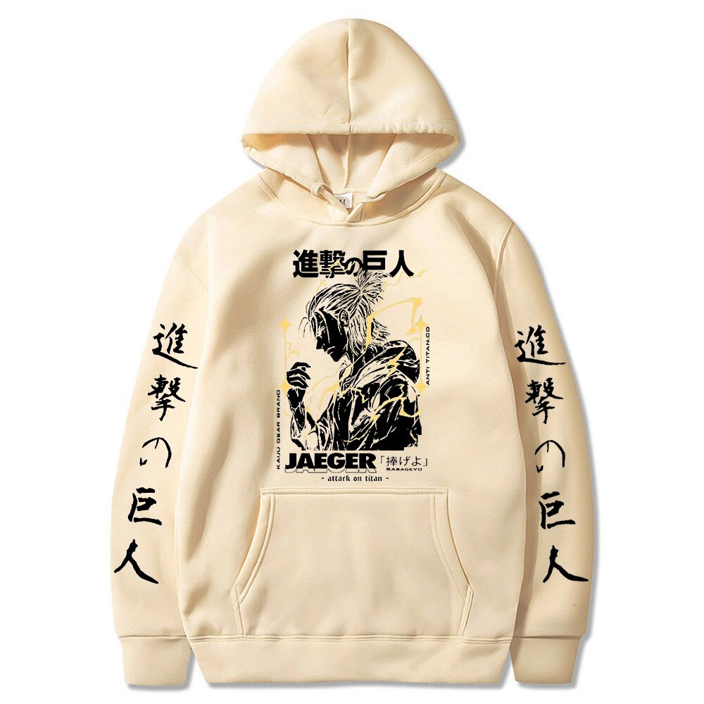 Hoodie Shingeki no Kyojin Eren