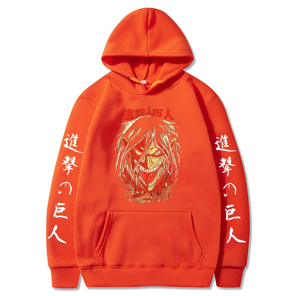 Hoodie Shingeki no Kyojin Titan Assaillant
