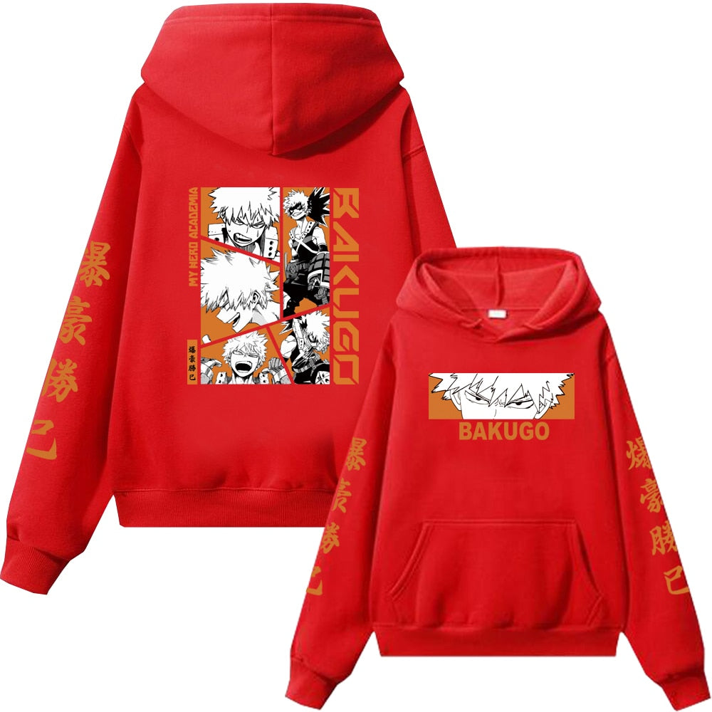 Pull à capuche My Hero Academia Bakugo Katsuki