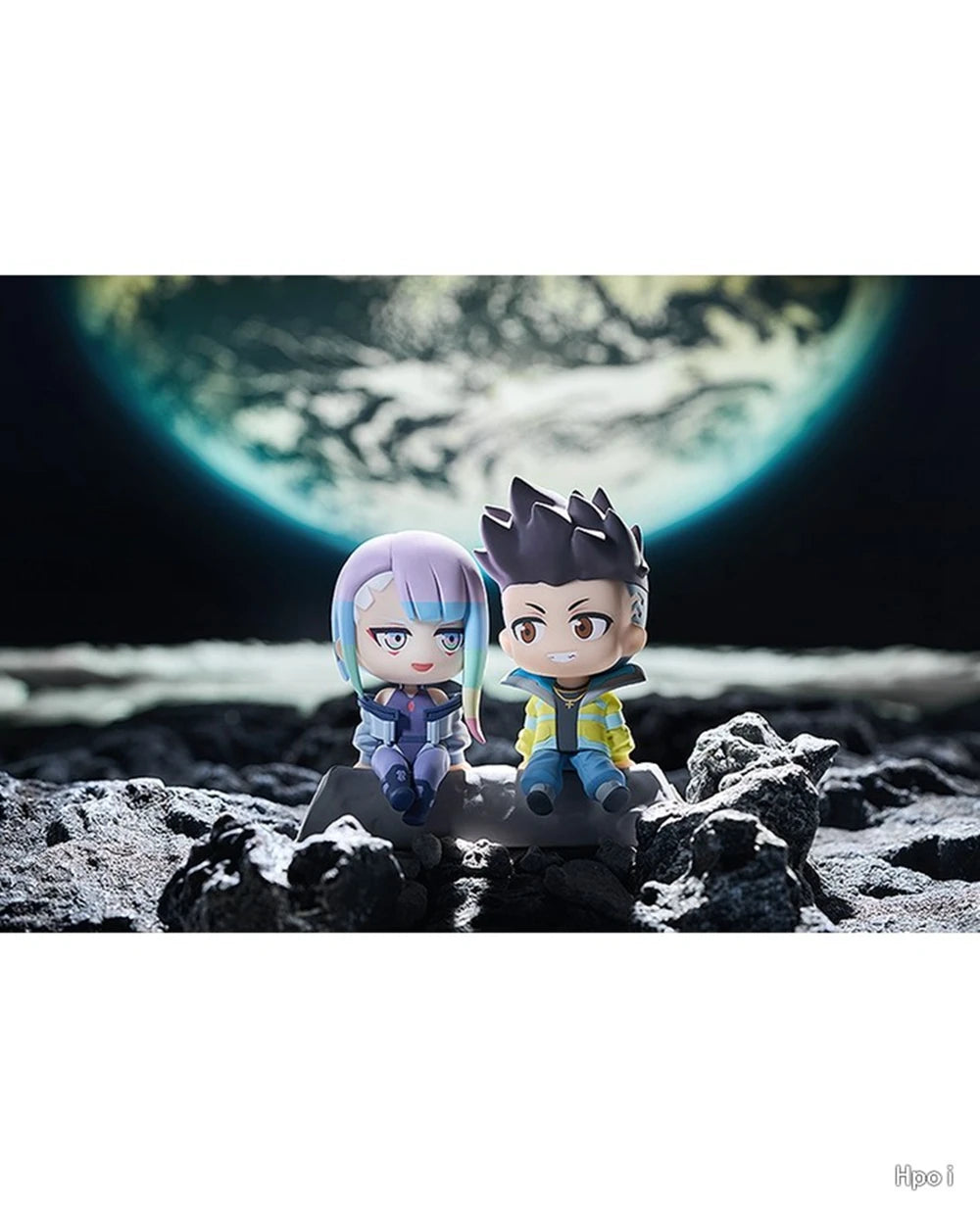 Cyberpunk: Edgerunners Figurine David Martinez & Lucy 8 cm