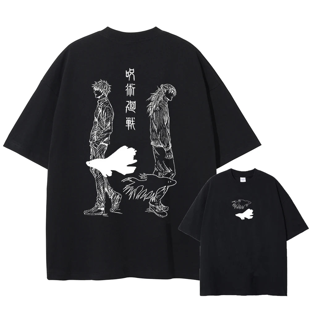 Jujutsu Kaisen T-shirt Satoru Gojo et Suguru Geto