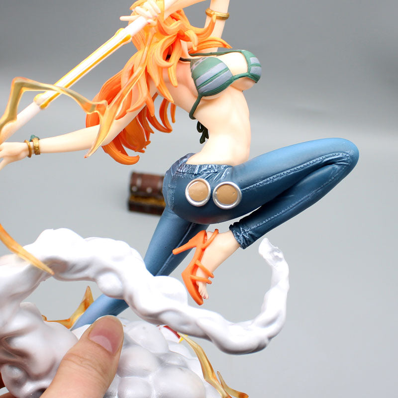 One Piece Figurine Nami Zeus Statue