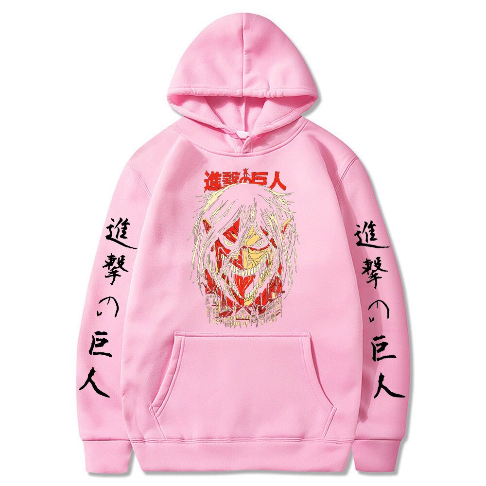 Hoodie Shingeki no Kyojin Titan Assaillant