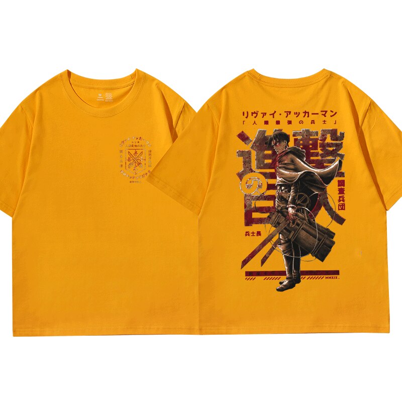 Shingeki no Koyjin T-shirt Livaï Ackerman