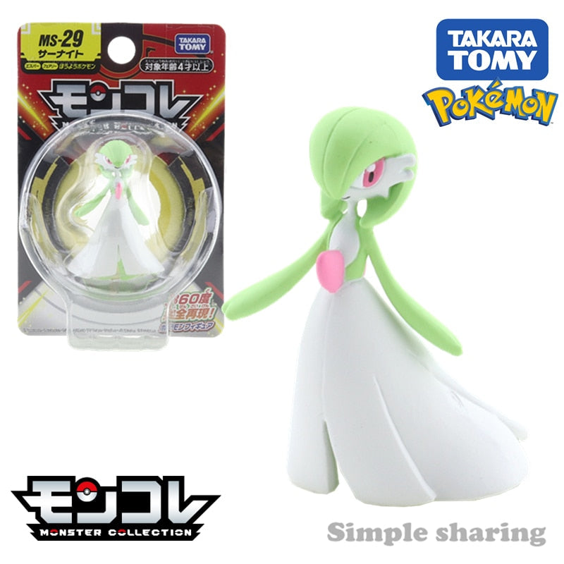 Takara Tomy Tomica Pokemon Pocket Monsters Moncolle 3-5cm Mini Resin Anime Figure Toys for Children Collectibles