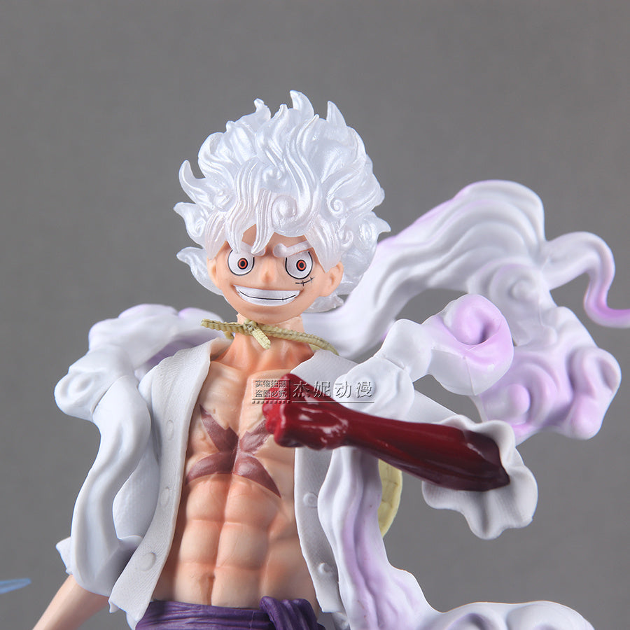 One Piece Statue Nika Luffy Gear 5 Joy Boy GK