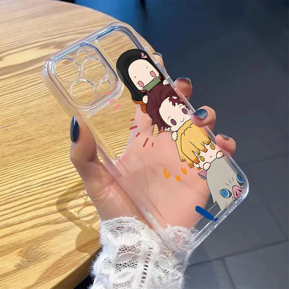 Demon Slayer coque chibi