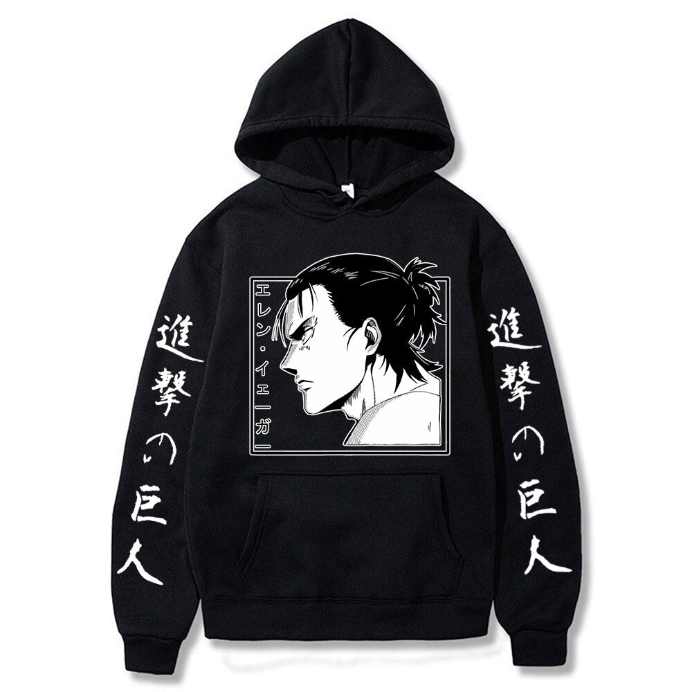 Hoodie Shingeki no Kyojin Eren Jäger