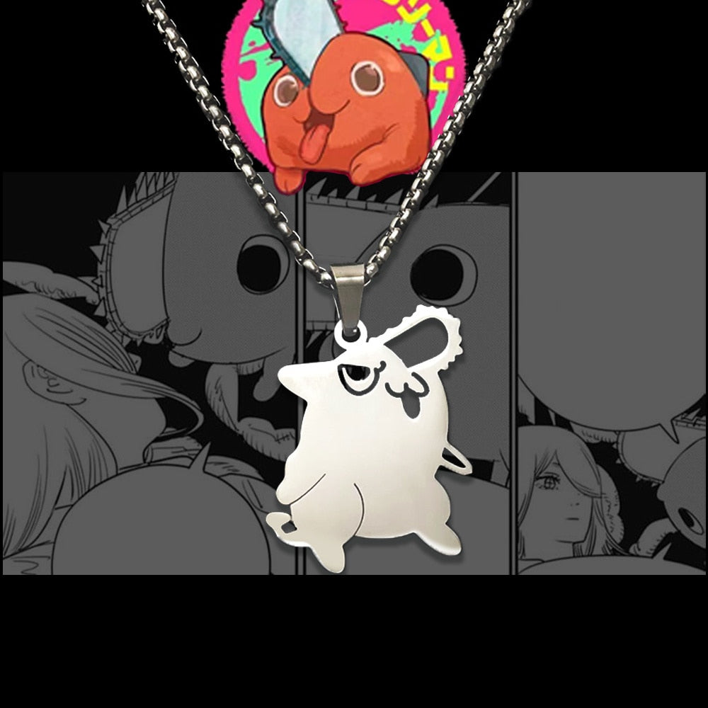 Chainsaw Man collier Pochita Pendant pendentif