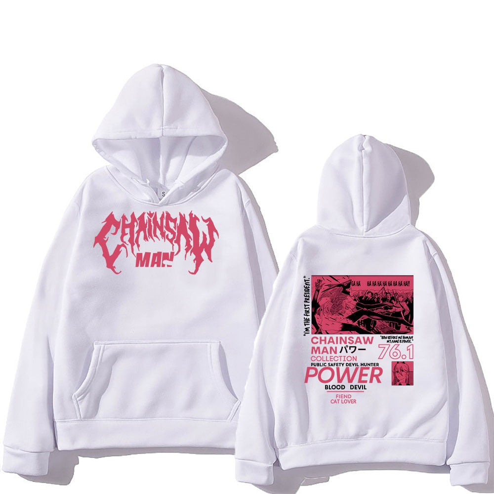 Chainsaw Man pull à capuche Power