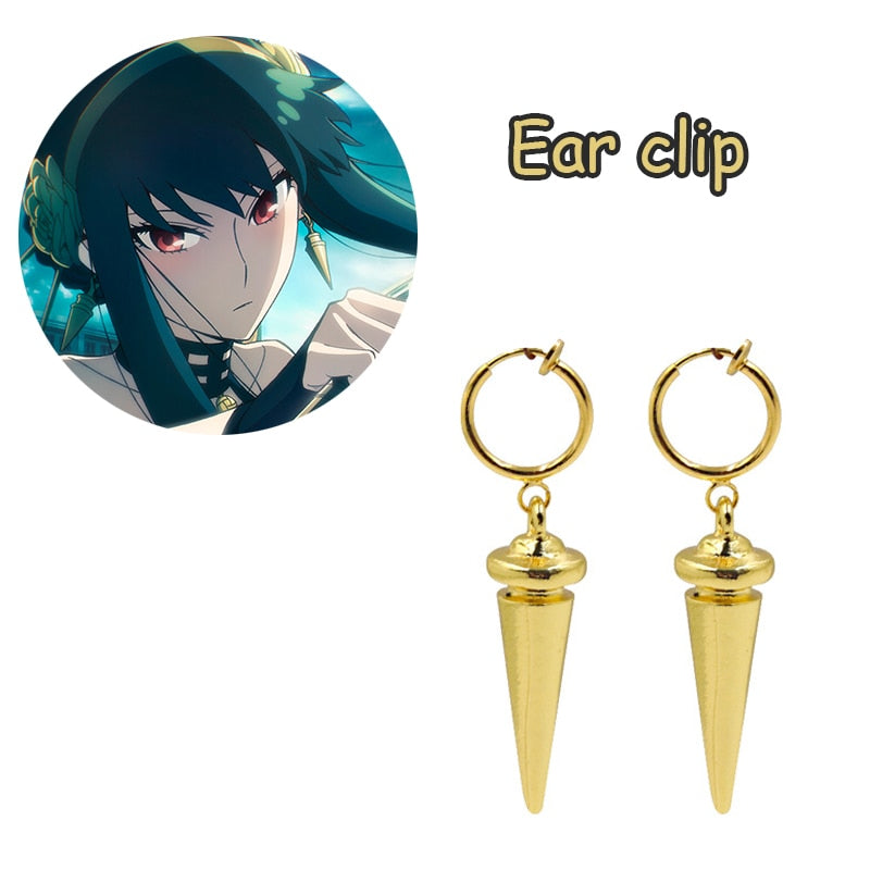 Spy × Family Cosplay Yor Forger boucle d'oreille