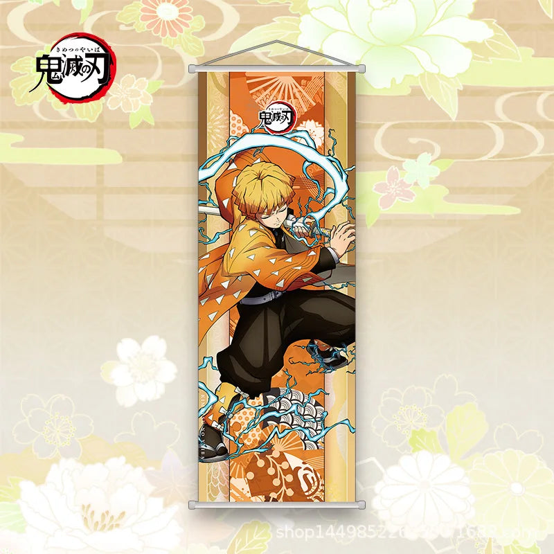Demon Slayer Poster mural scroll 25×70cm