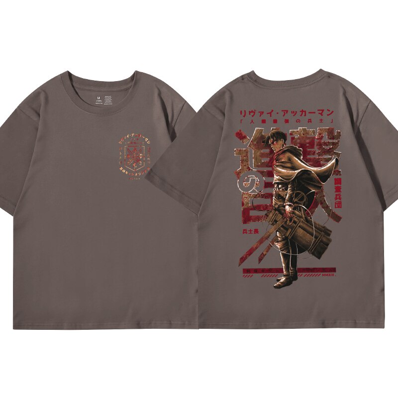 Shingeki no Koyjin T-shirt Livaï Ackerman