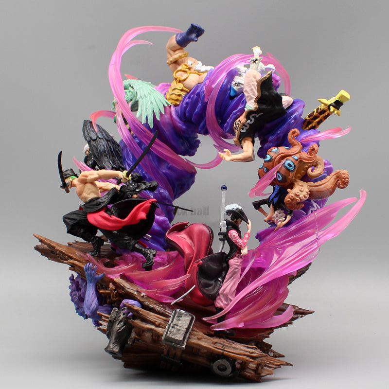 One Piece Figurine Zoro King Of Hell Statue