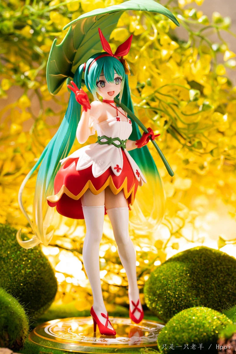 Hatsune Miku Figurine Vocaloid Wonderland Thumbelina 21cm